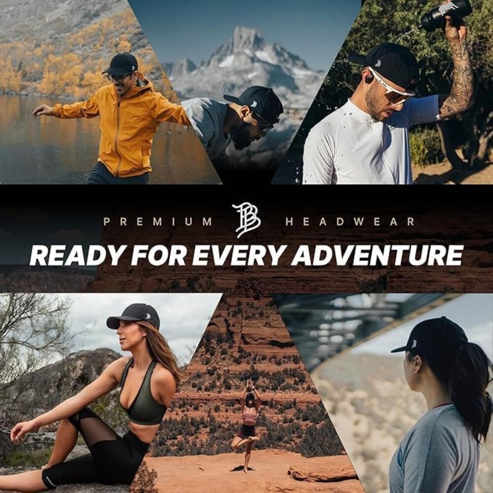 Performance Hat Water Repellent Adjustable Snapba… - image 6